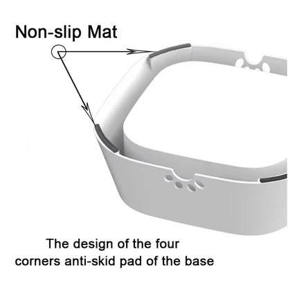 New Pet Floating Bowl Cat Dog Cleanly Drinking No Wet Mouth anti Spill Removable Easy to Cleaning Keeps Dust Away Pet Products