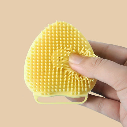 Pet Dog Silicone Bath Brush Cleaning Care Baby Bath Massage Brush Dog Brush Shampoo Massager Bath Brush Pet Supplies
